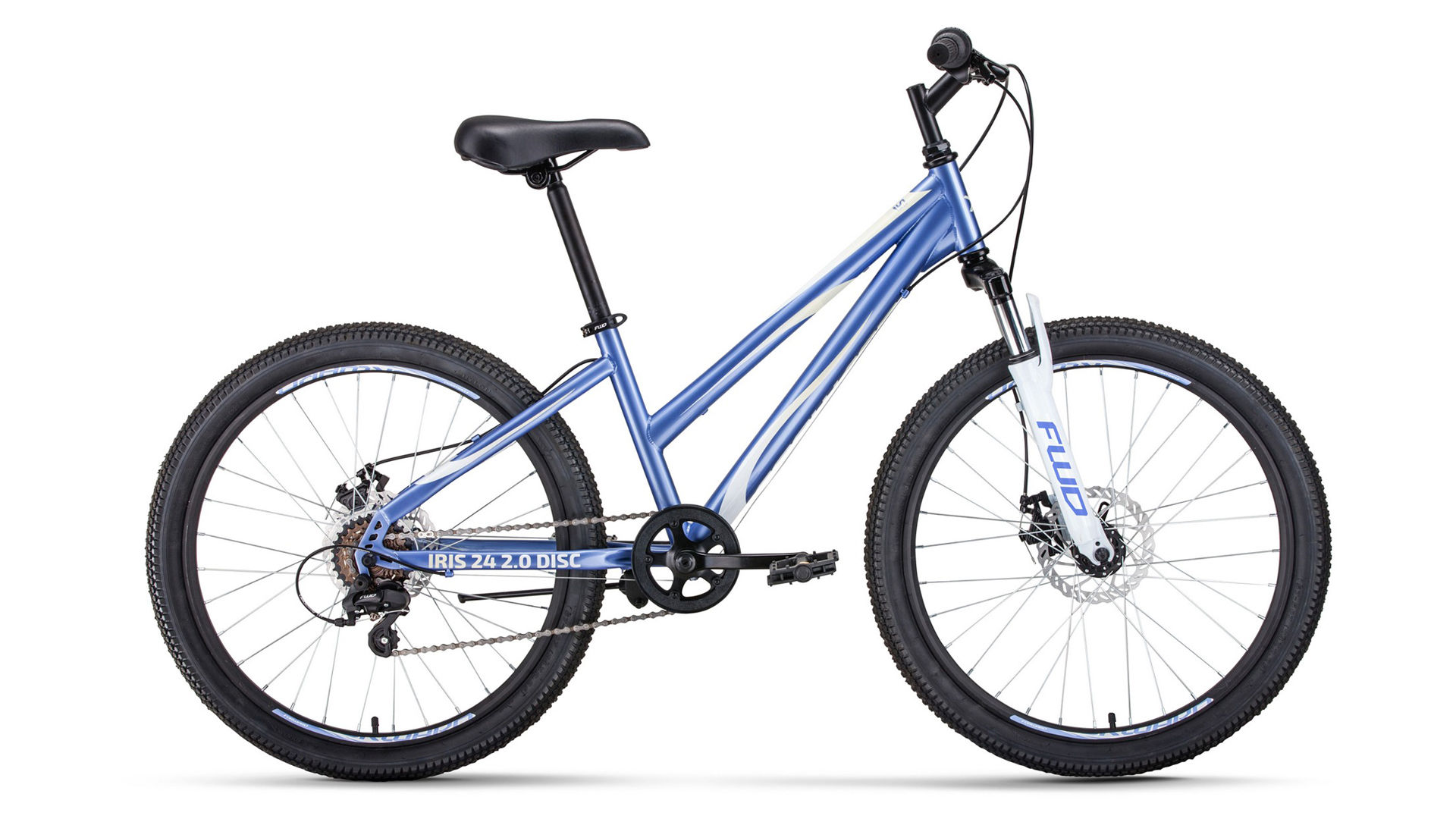 Детский велосипед FORWARD IRIS 24 2.0 disc (2020)