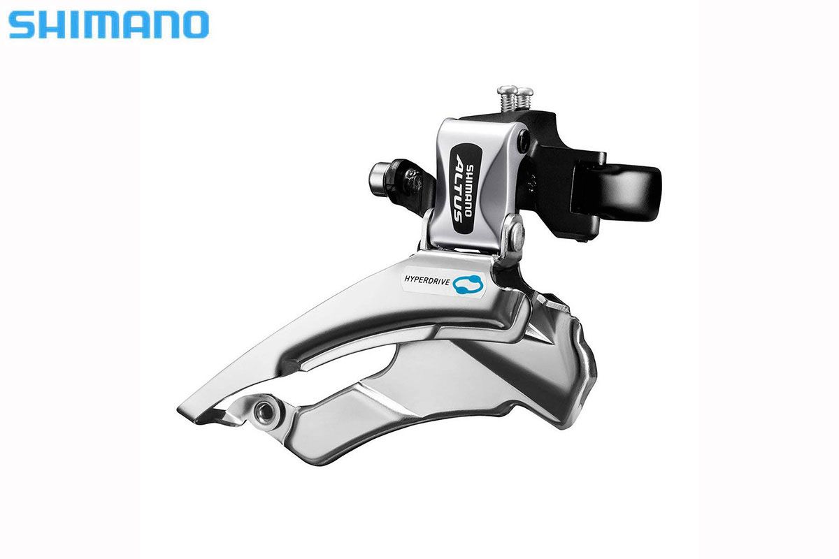 Переключатель передний Shimano Altus, M313, ун. тяга, ун. хомут, уг.:66-69, для 42/48T Переключатель передний Shimano Altus, M313, ун. тяга, ун. хомут, уг.:66-69, для 42/48T