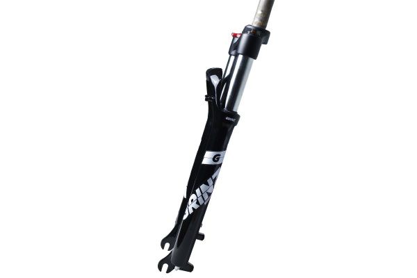 Вилка GRINZ ES 456 MLO 29"*1.1\8"ход 100мм, локаут механический, предварительное сжатие, алюминиевая, безрезьбовая, черная\белая Вилка GRINZ ES 456 MLO 29"*1.1\8"ход 100мм, локаут механический, предварительное сжатие, алюминиевая, безрезьбовая, черная\белая